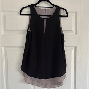 Elegant Black Sleeveless Top